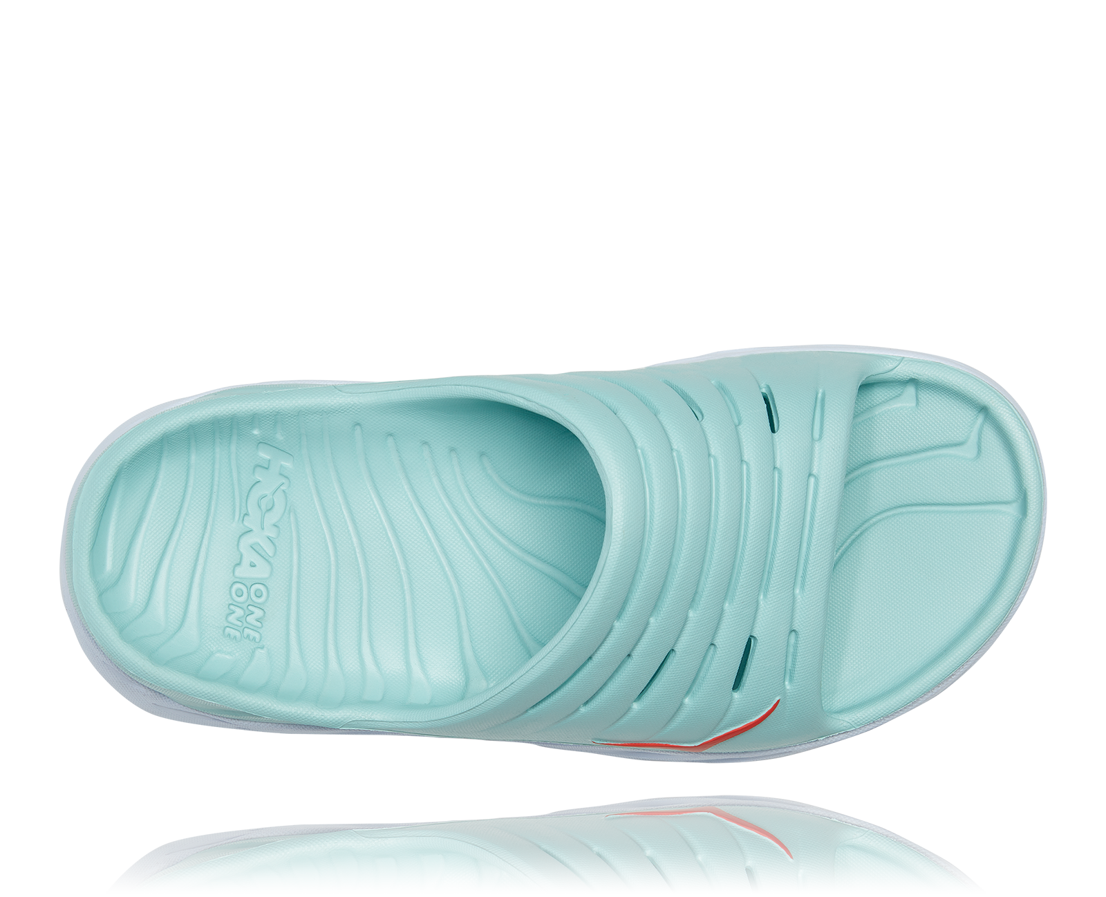 HOKA ORA RECOVERY SLIDE W WHITE / BLUE TINT