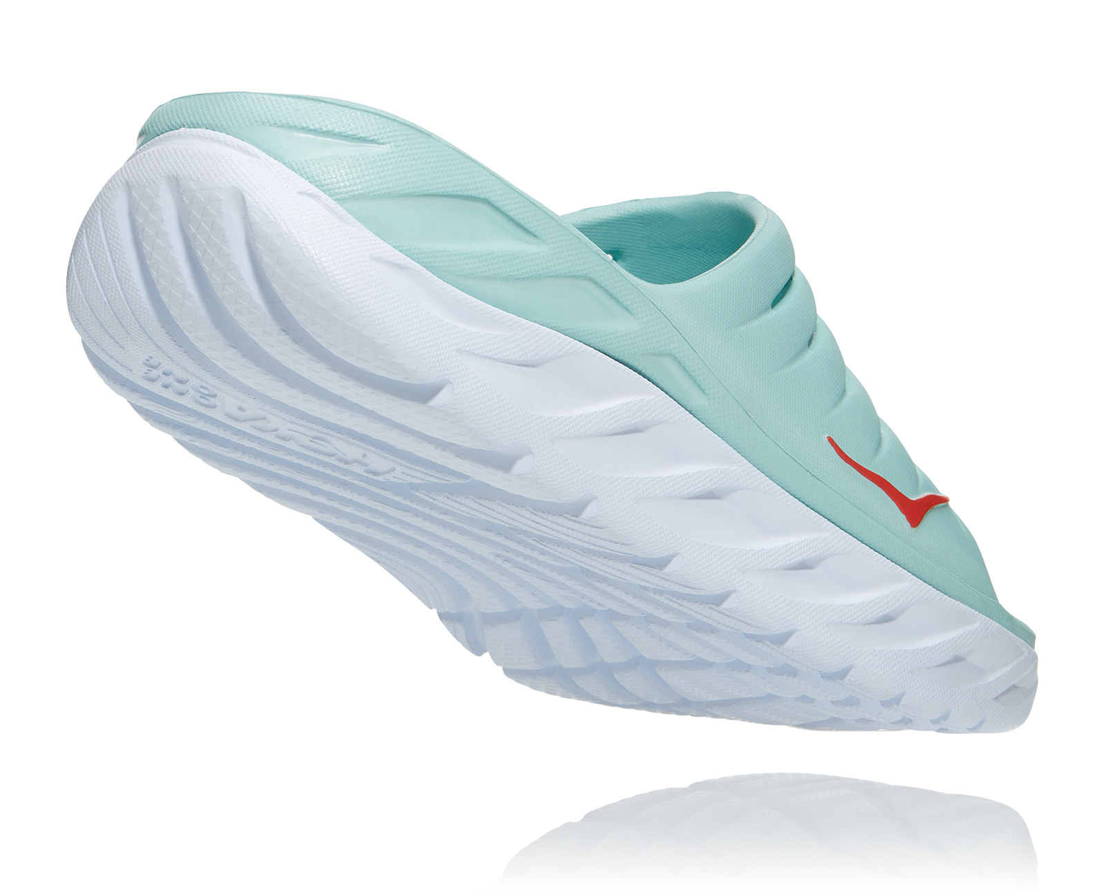 HOKA ORA RECOVERY SLIDE W WHITE / BLUE TINT