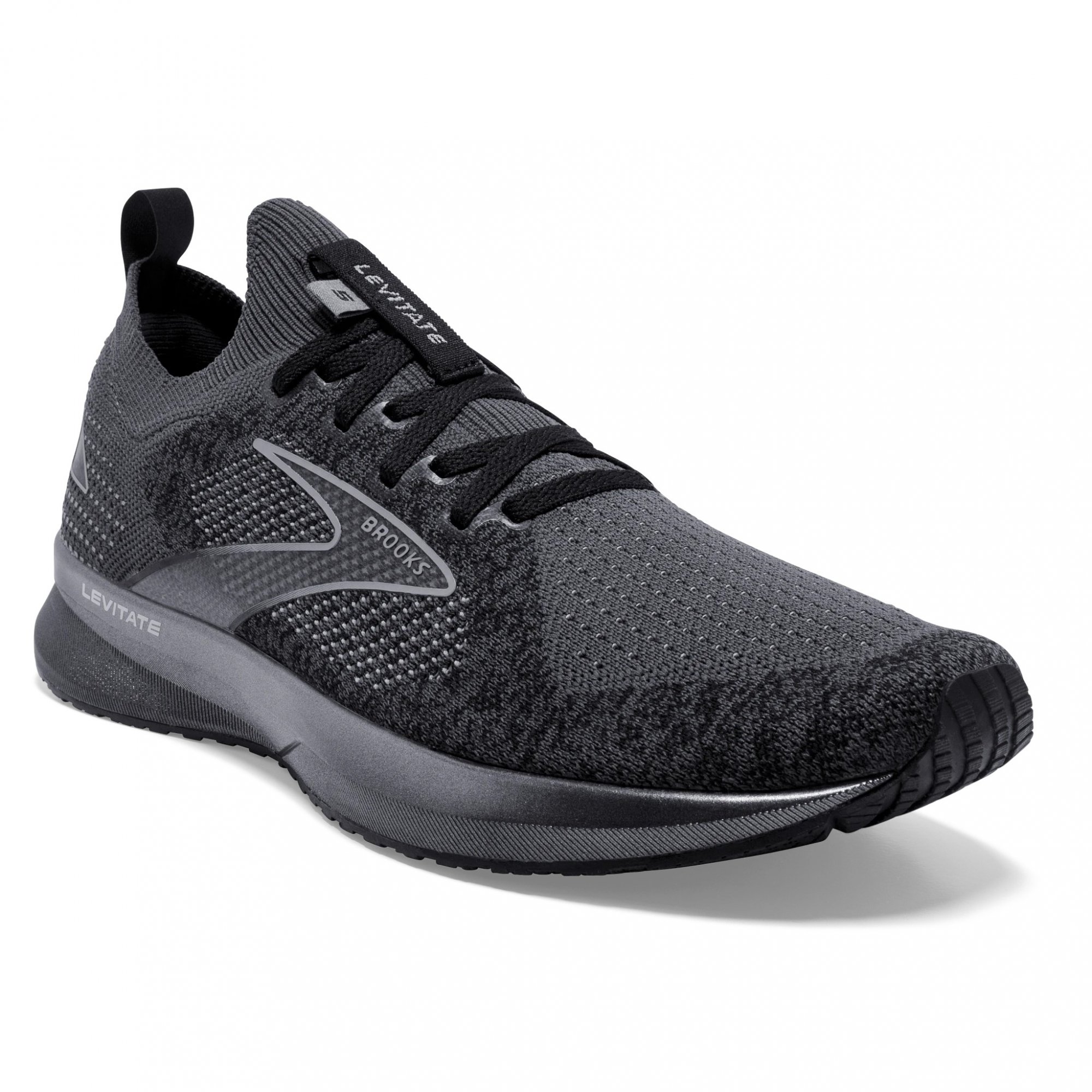 BROOKS Levitate StealthFit 5 Black/Ebony/Grey