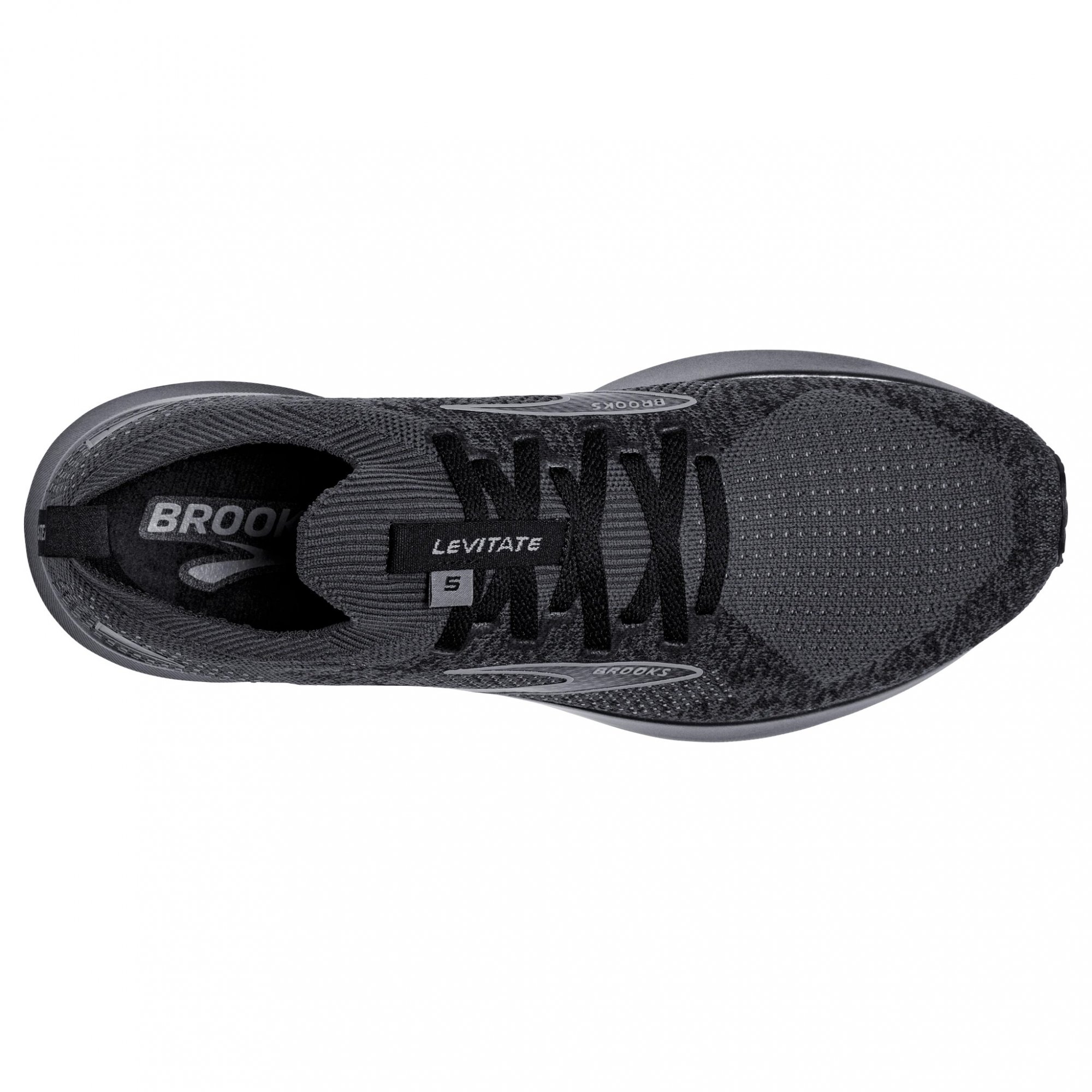 BROOKS Levitate StealthFit 5 Black/Ebony/Grey