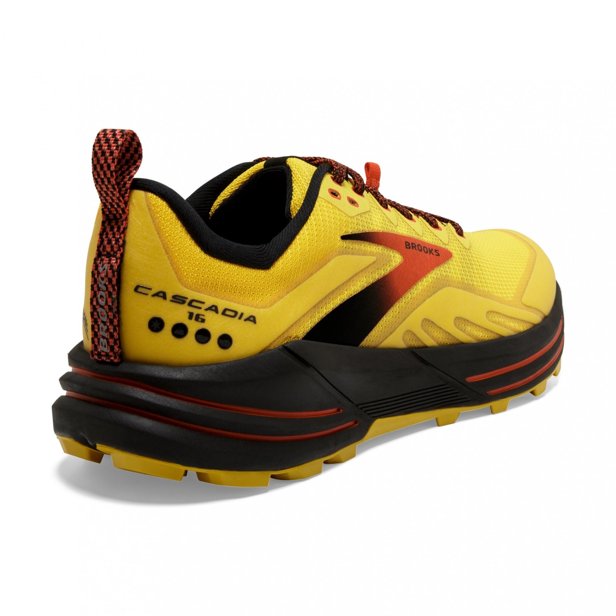 BROOKS Cascadia 16 Yellow/Black/Grenadine