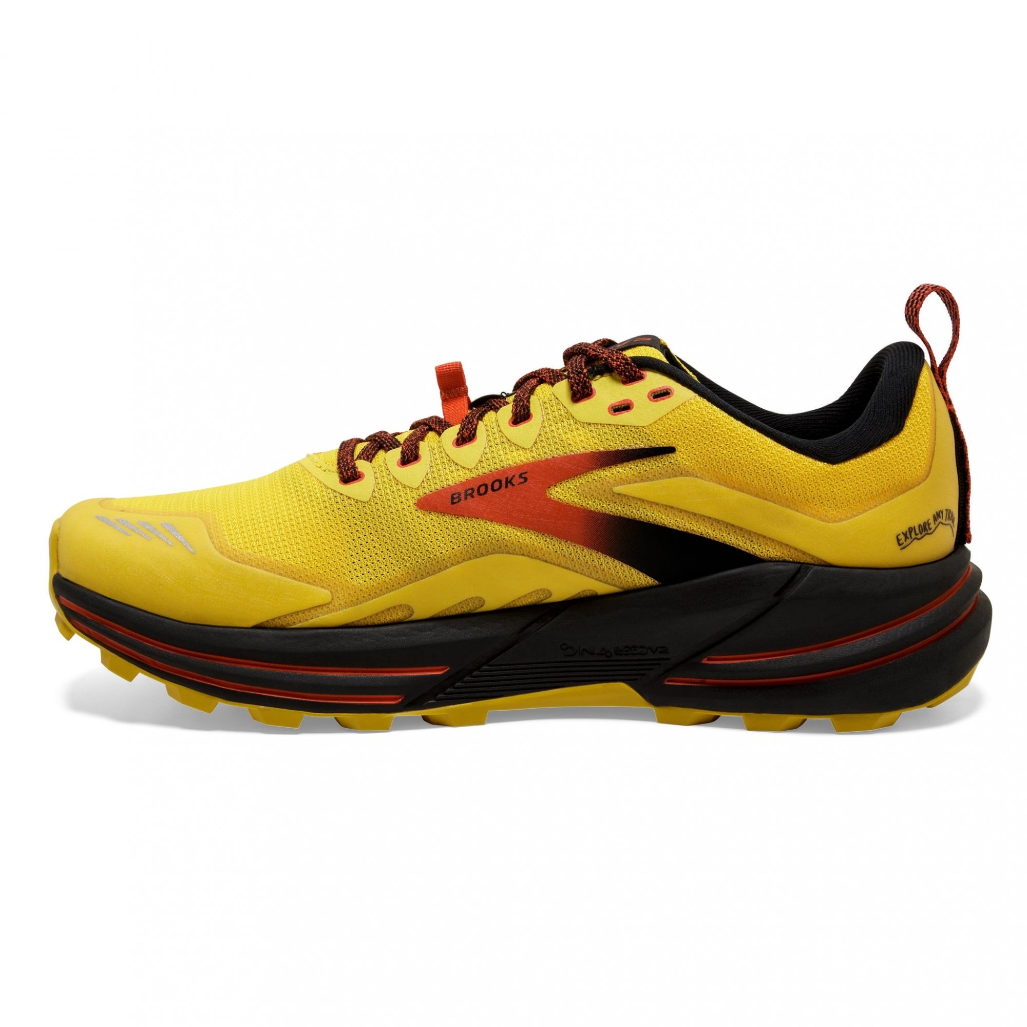 BROOKS Cascadia 16 Yellow/Black/Grenadine