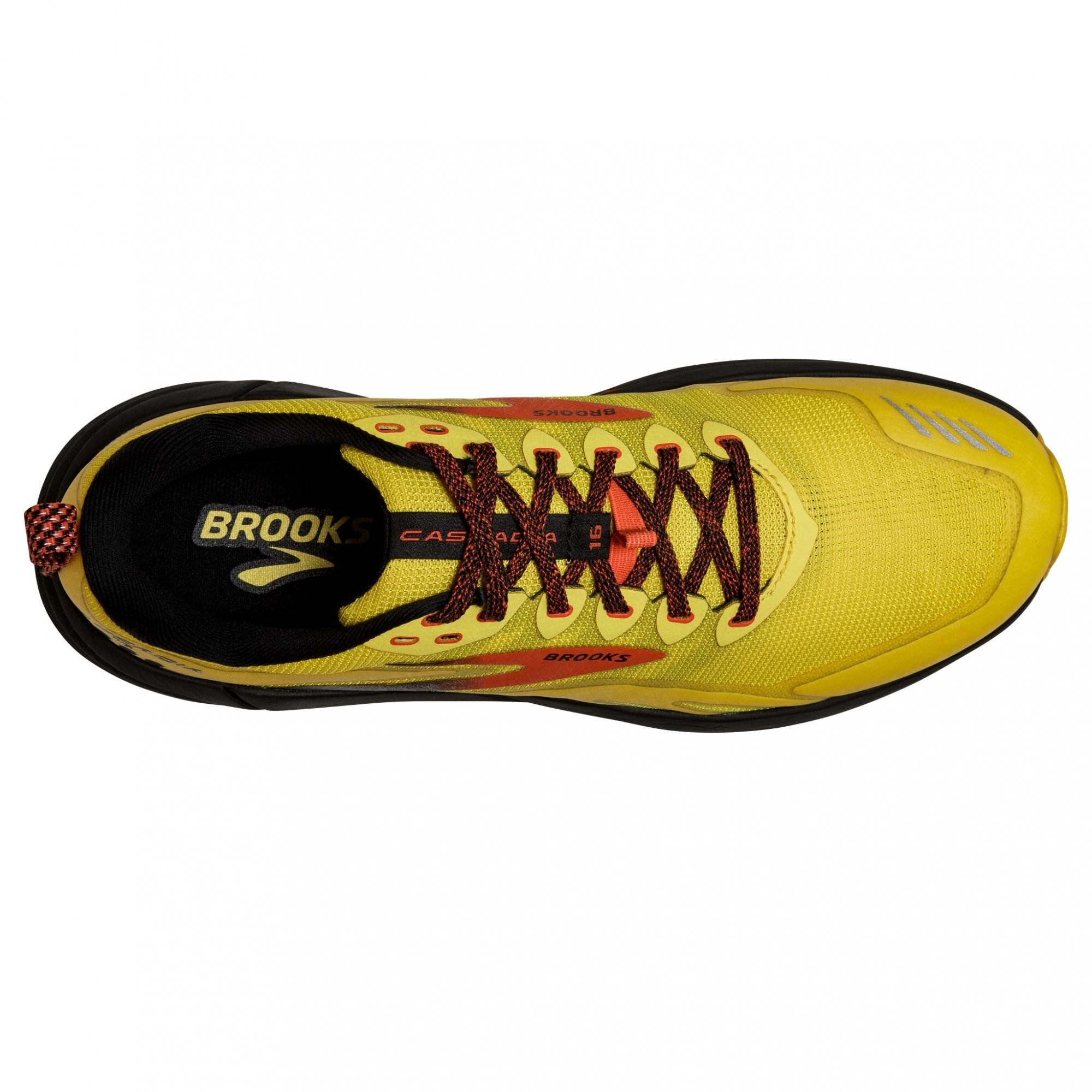 BROOKS Cascadia 16 Yellow/Black/Grenadine