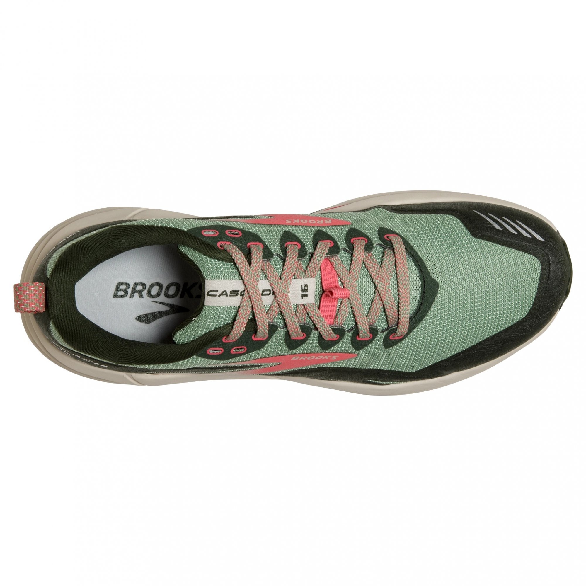 BROOKS Cascadia 16 W Basil Duffel/Bag Coral 