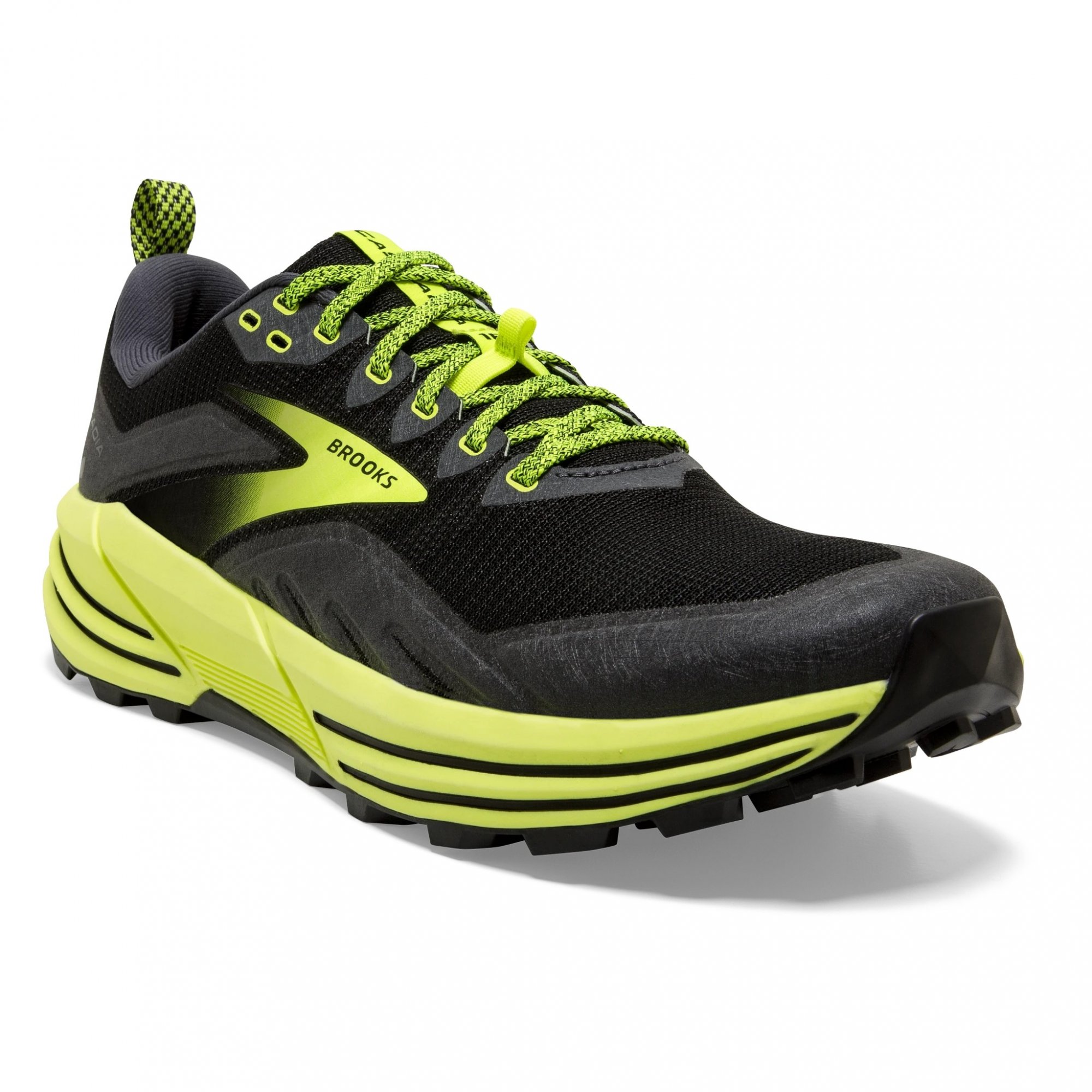 BROOKS Cascadia 16 WIDE Black/Ebony/Nightlife