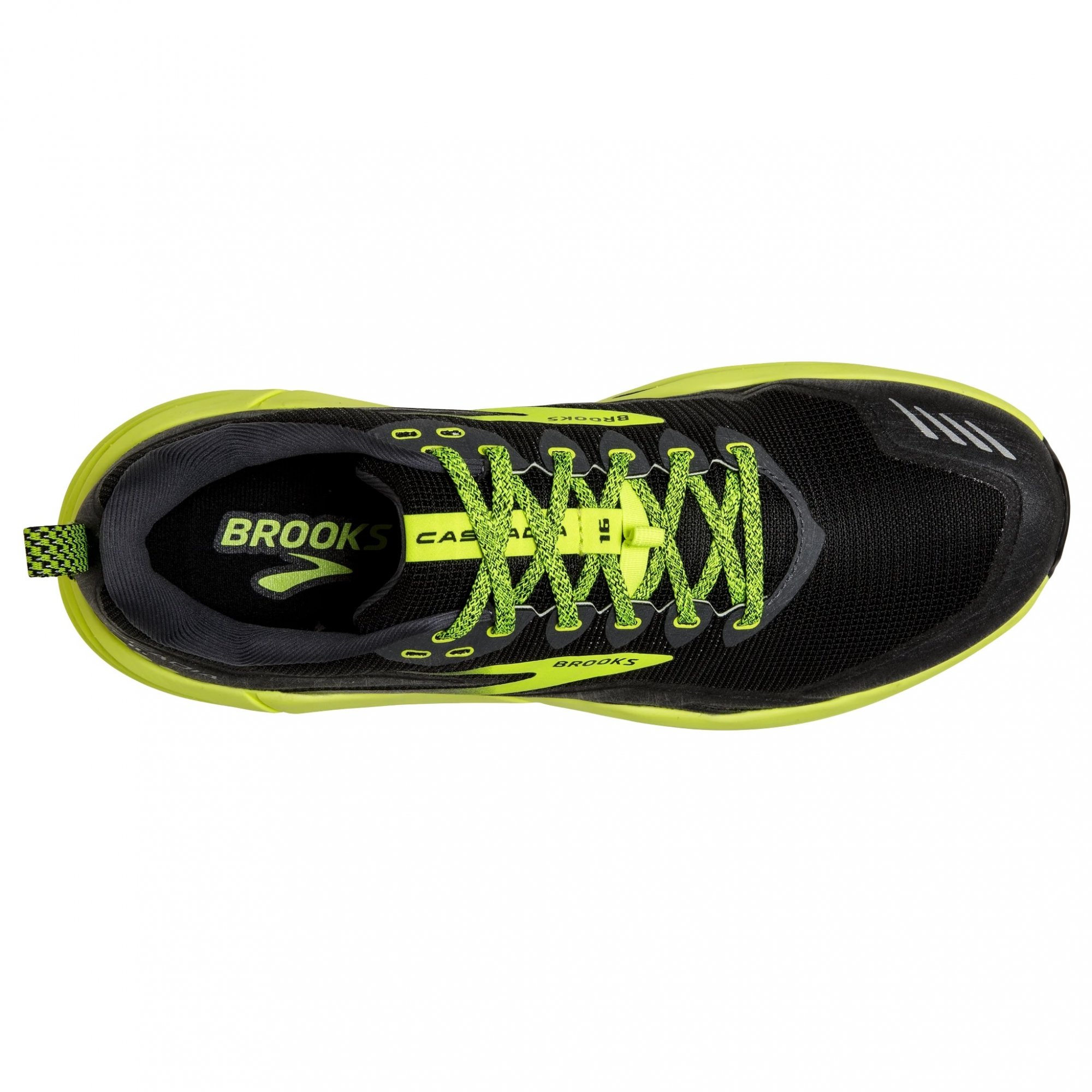 BROOKS Cascadia 16 WIDE Black/Ebony/Nightlife