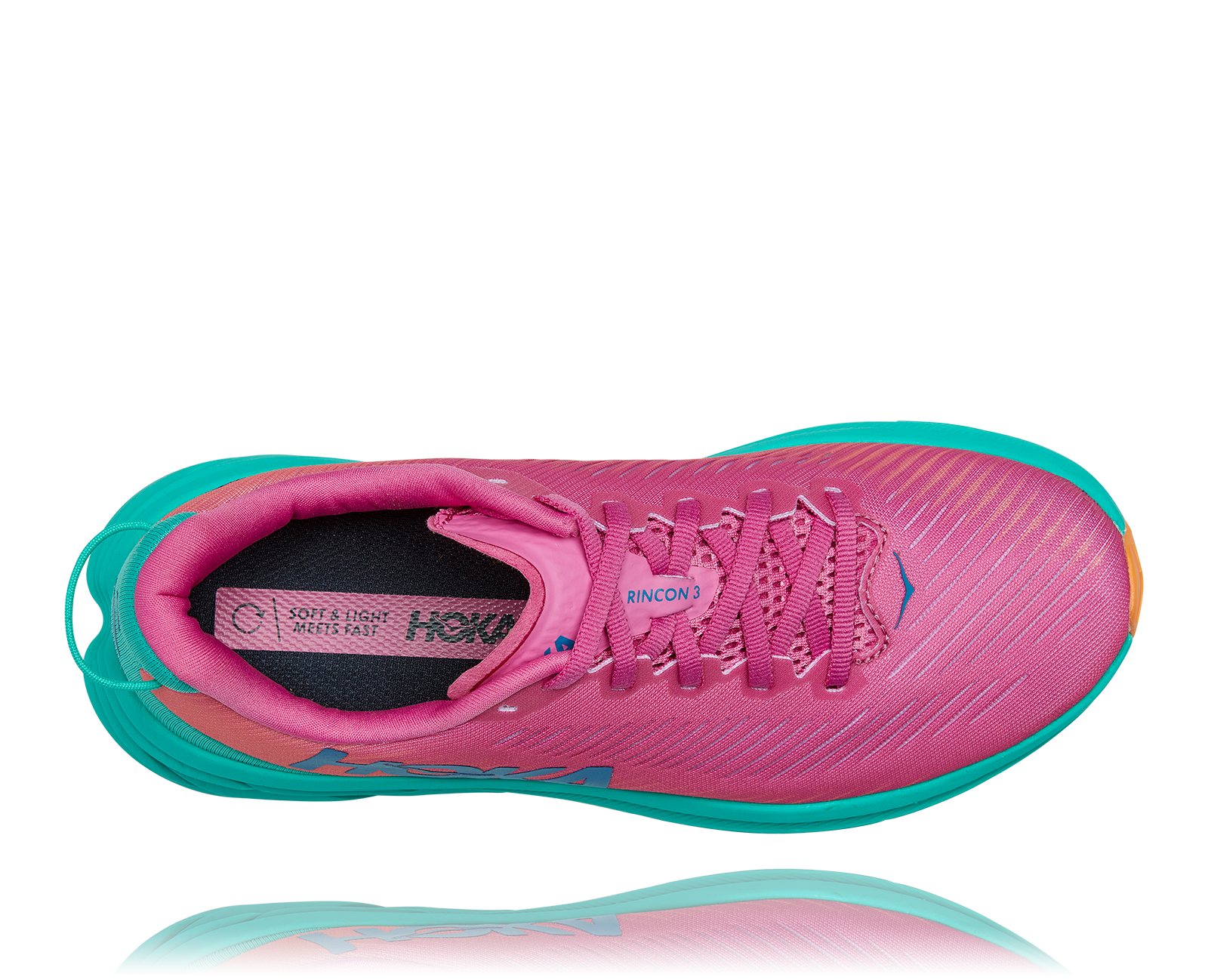 HOKA RINCON W 3 PHLOX PINK / ATLANTIS