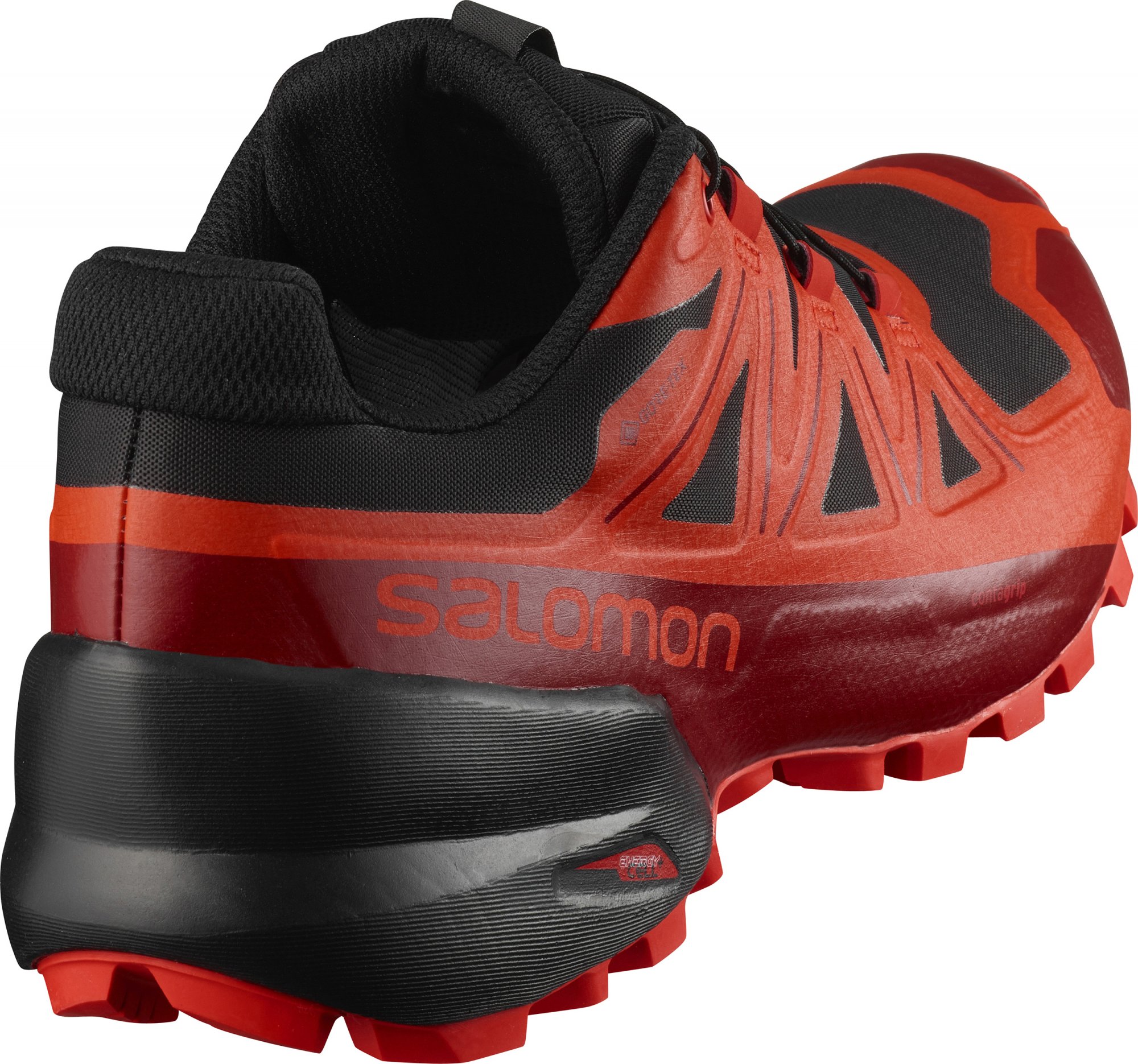 SALOMON SPIKECROSS 5 GTX Black/RacRd/Red