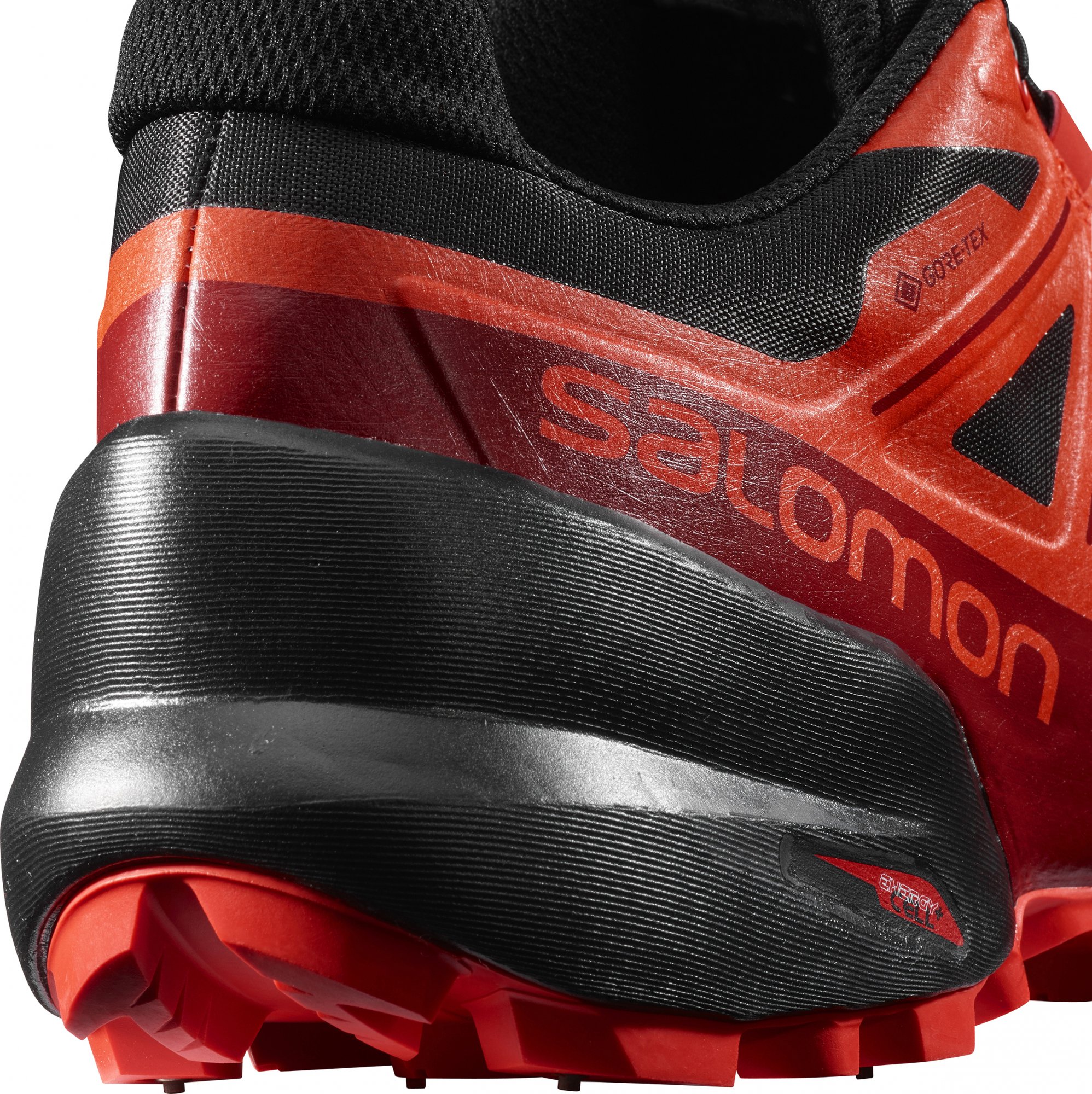 SALOMON SPIKECROSS 5 GTX Black/RacRd/Red