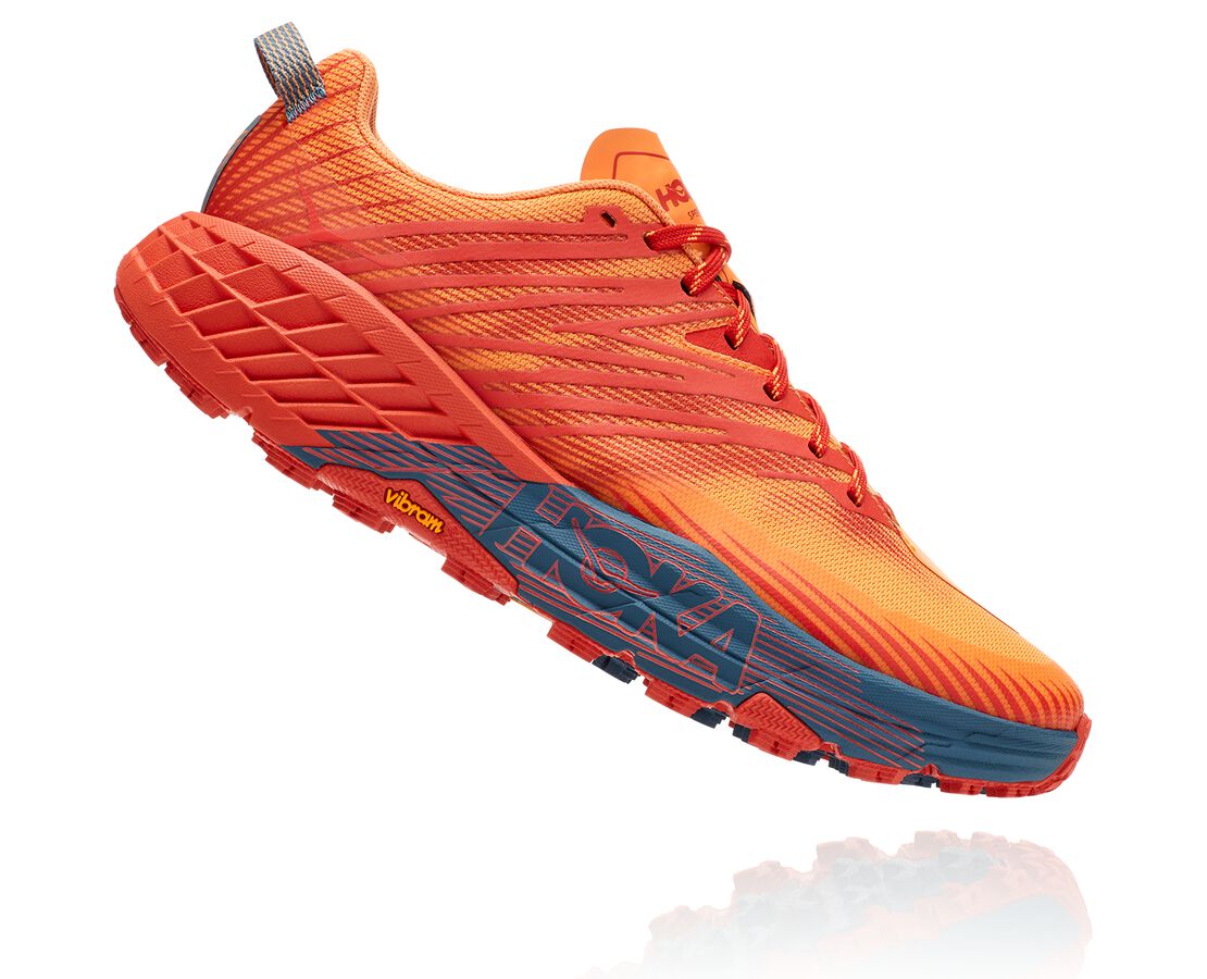 HOKA SPEEDGOAT 4 FIESTA / BLAZING ORANGE