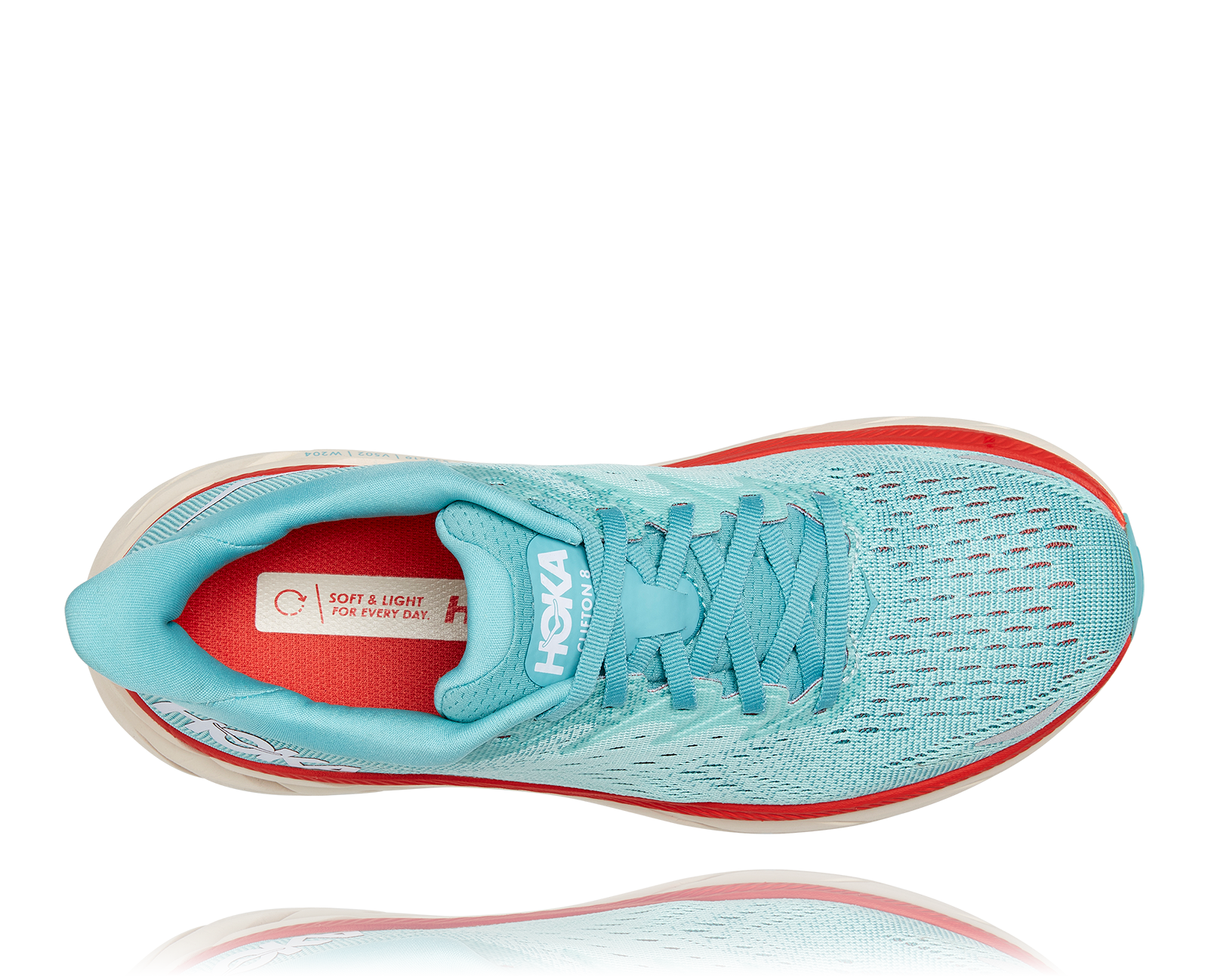 HOKA CLIFTON 8 W Aquarelle/Egshell Blue