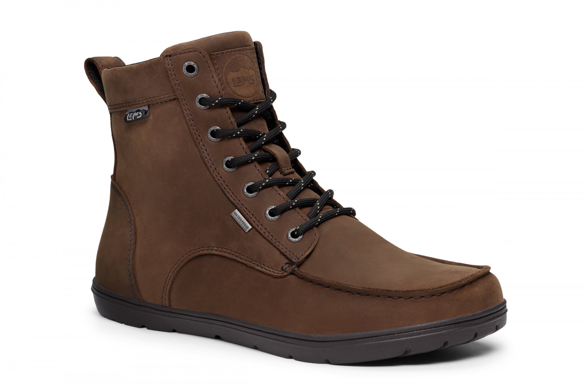 XXX LEMS WATERPROOF BOULDER BOOT Weathered Umber