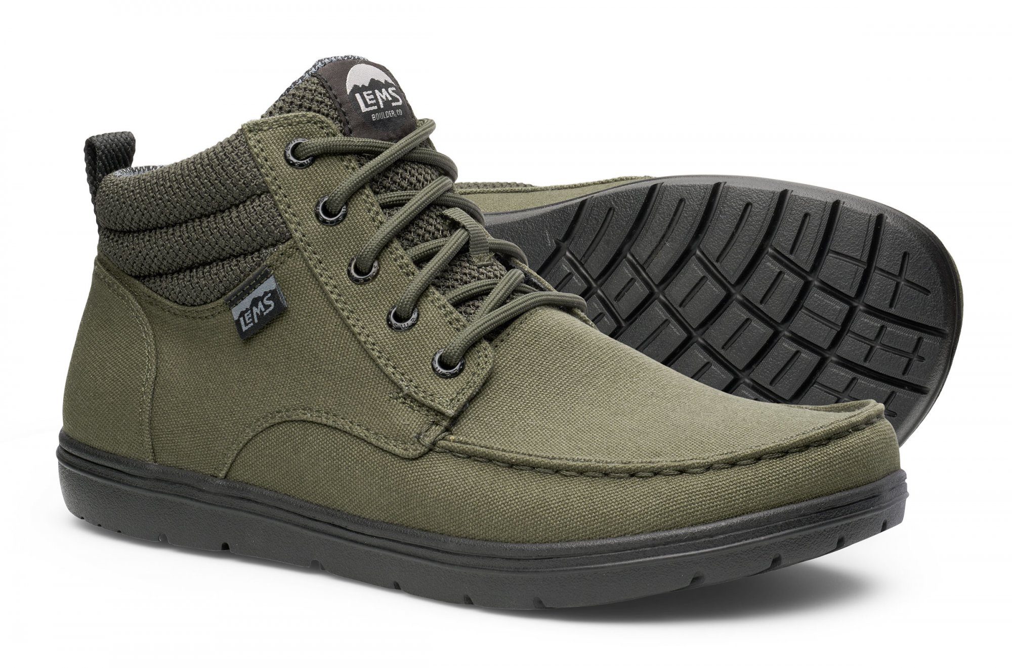 XXX LEMS BOULDER BOOT MID VEGAN Military Green