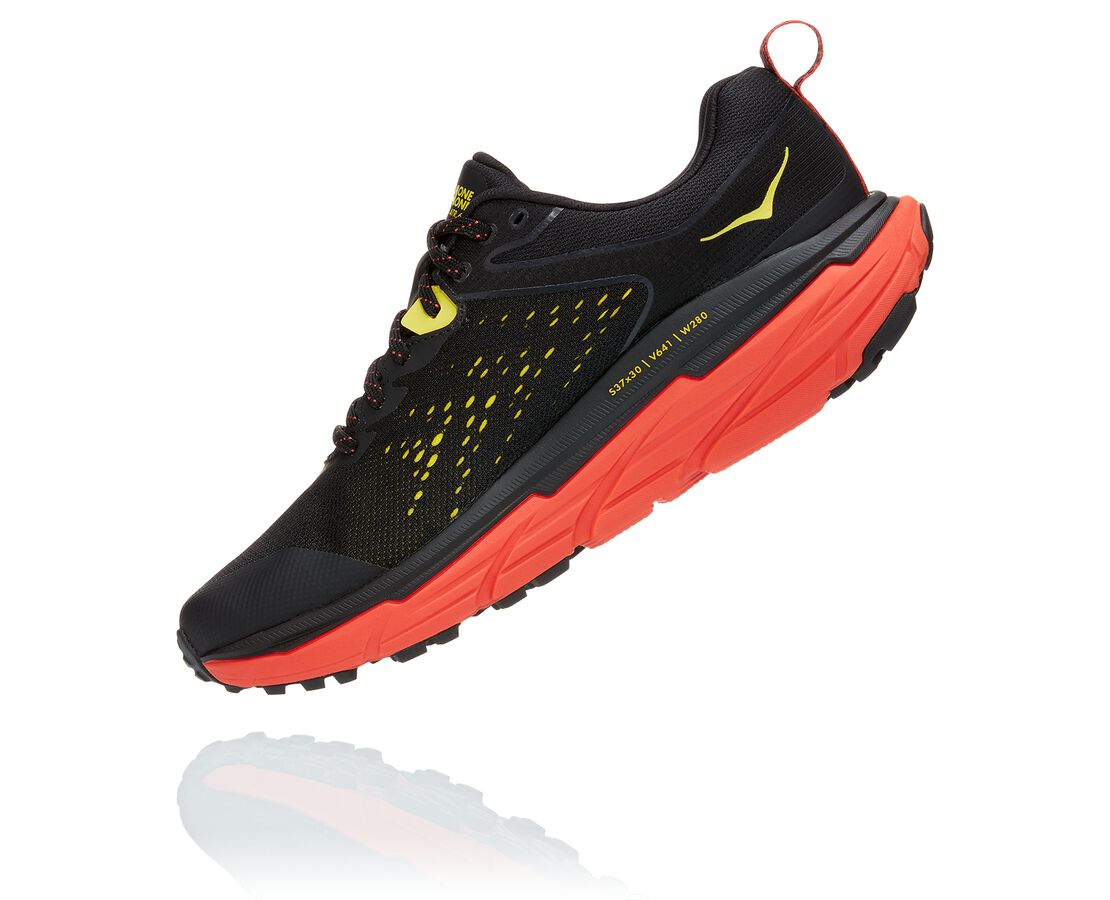 HOKA CHALLENGER ATR 6 GTX BLACK / GREEN SHEEN