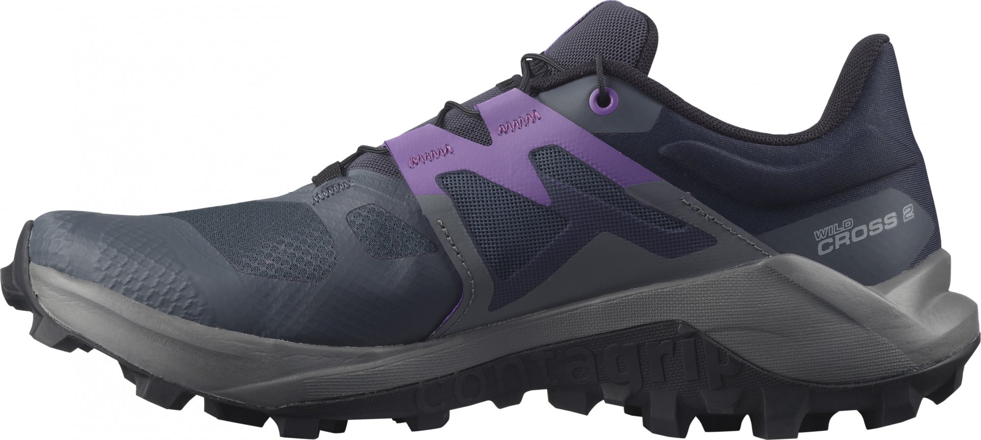 SALOMON WILDCROSS 2 W India Ink/Quiet Shade/Royal Lilac