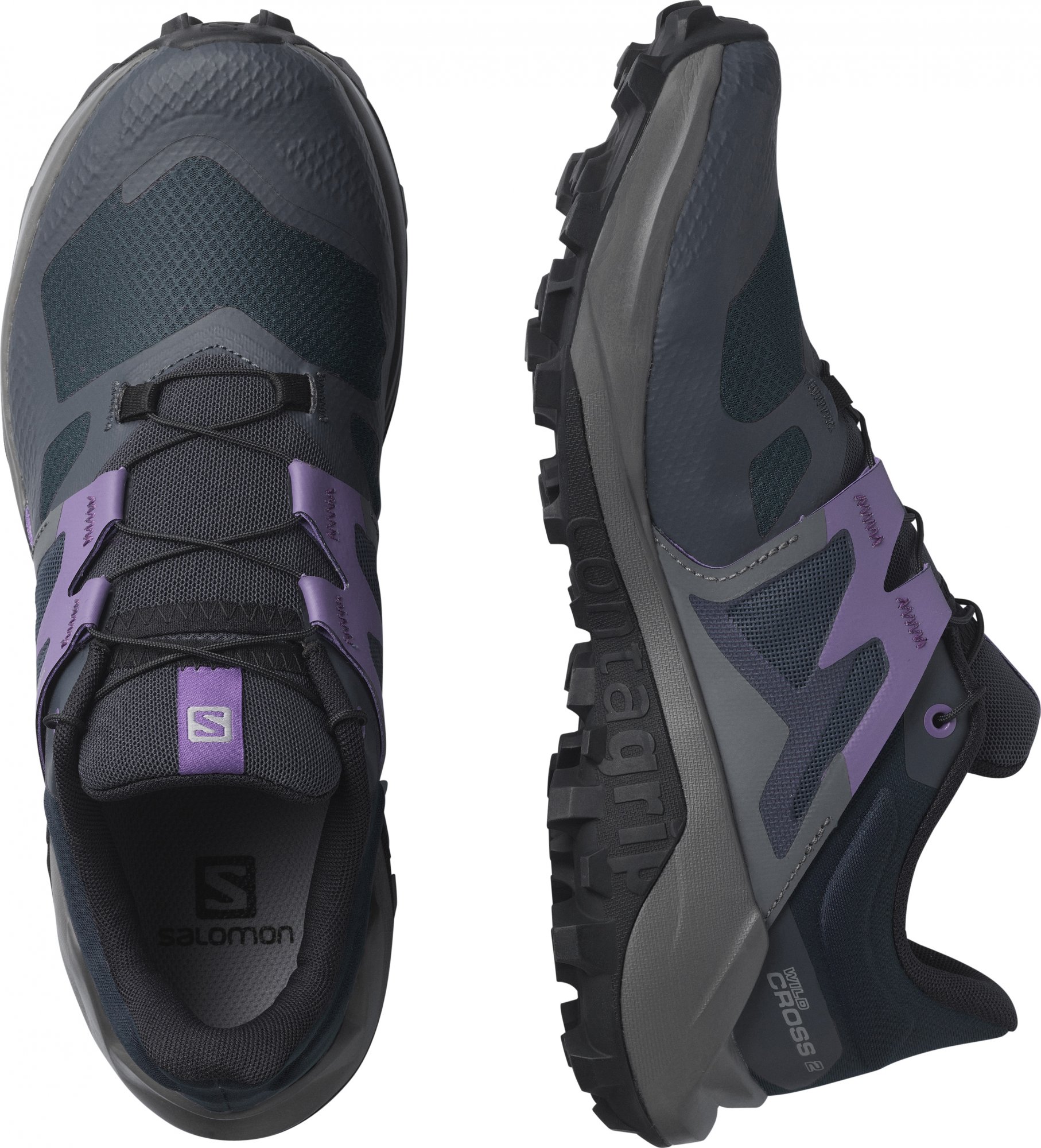 SALOMON WILDCROSS 2 W India Ink/Quiet Shade/Royal Lilac