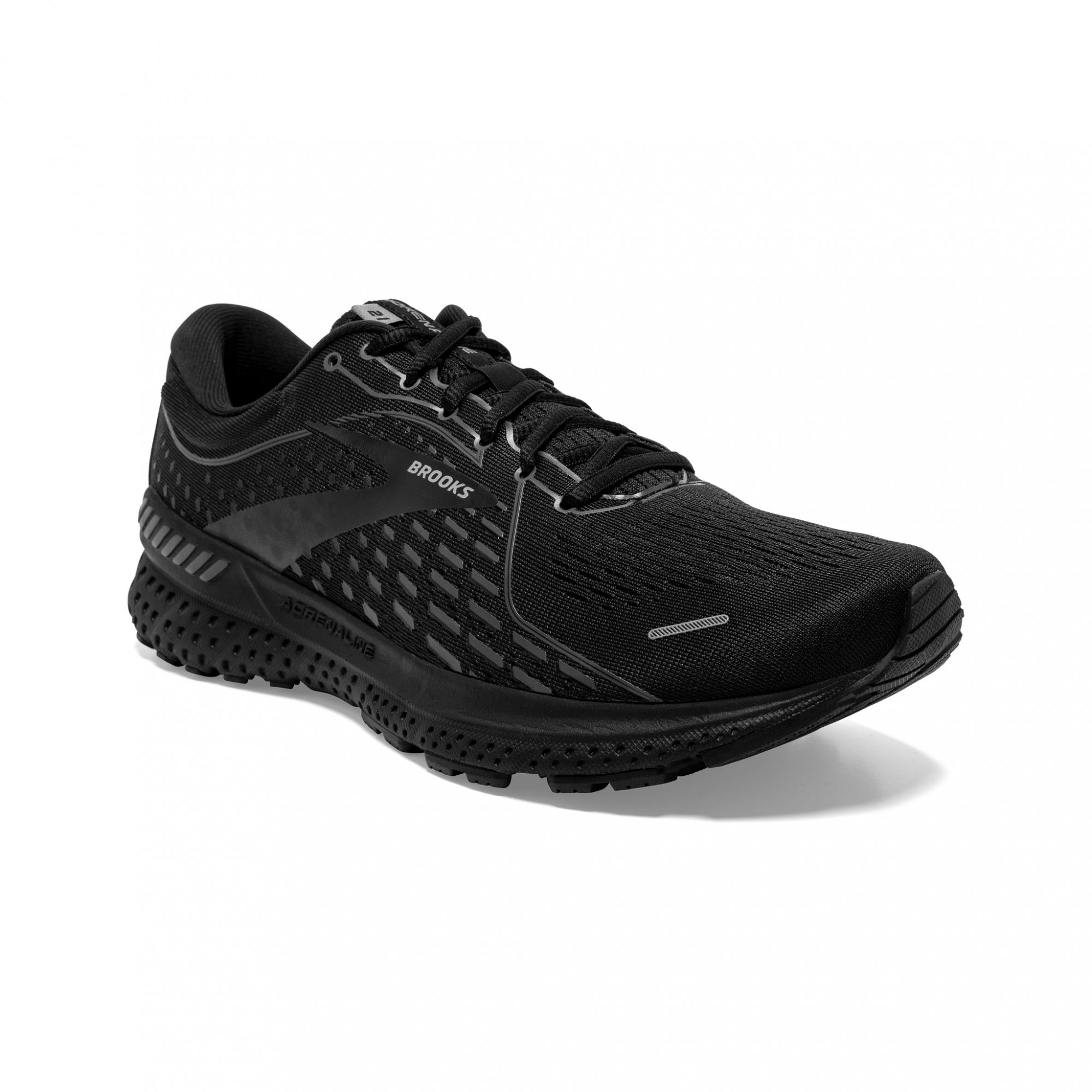 XXX BROOKS Adrenaline GTS 21 WIDE Black/Black/Ebony