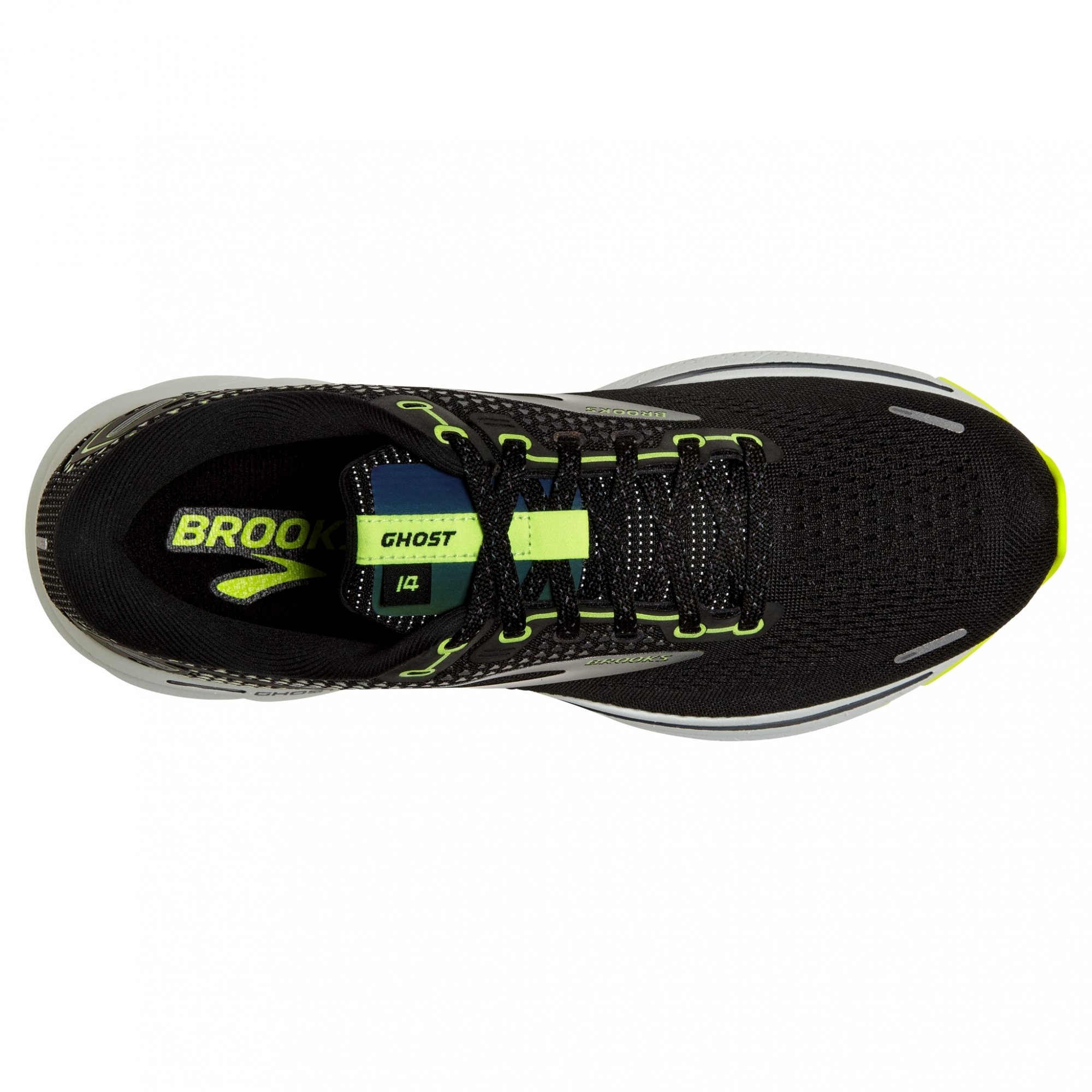 XXX BROOKS Ghost 14 Black/Nightlife/Spa Blue