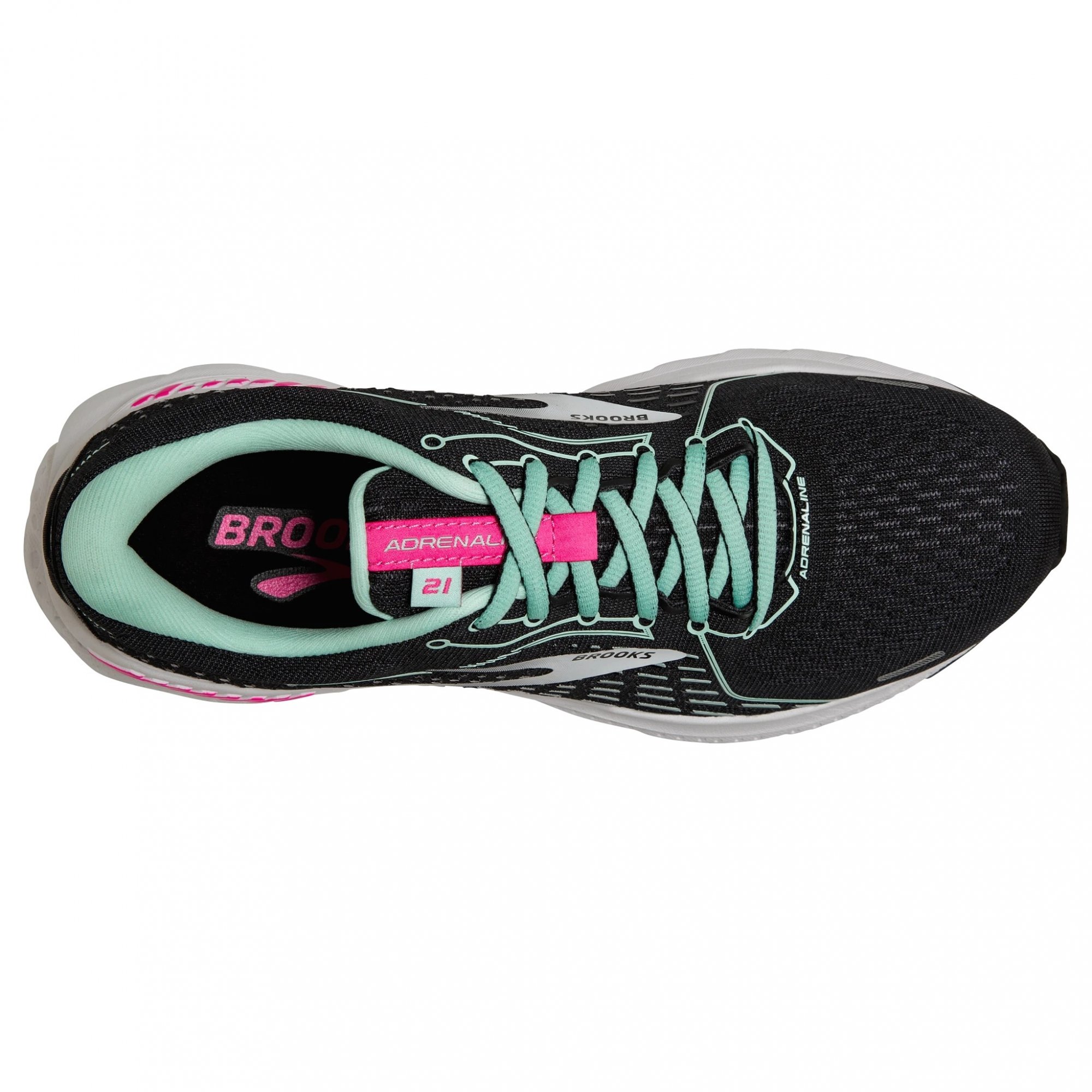 XXX BROOKS Adrenaline GTS 21 W Black/Pink/Yucca