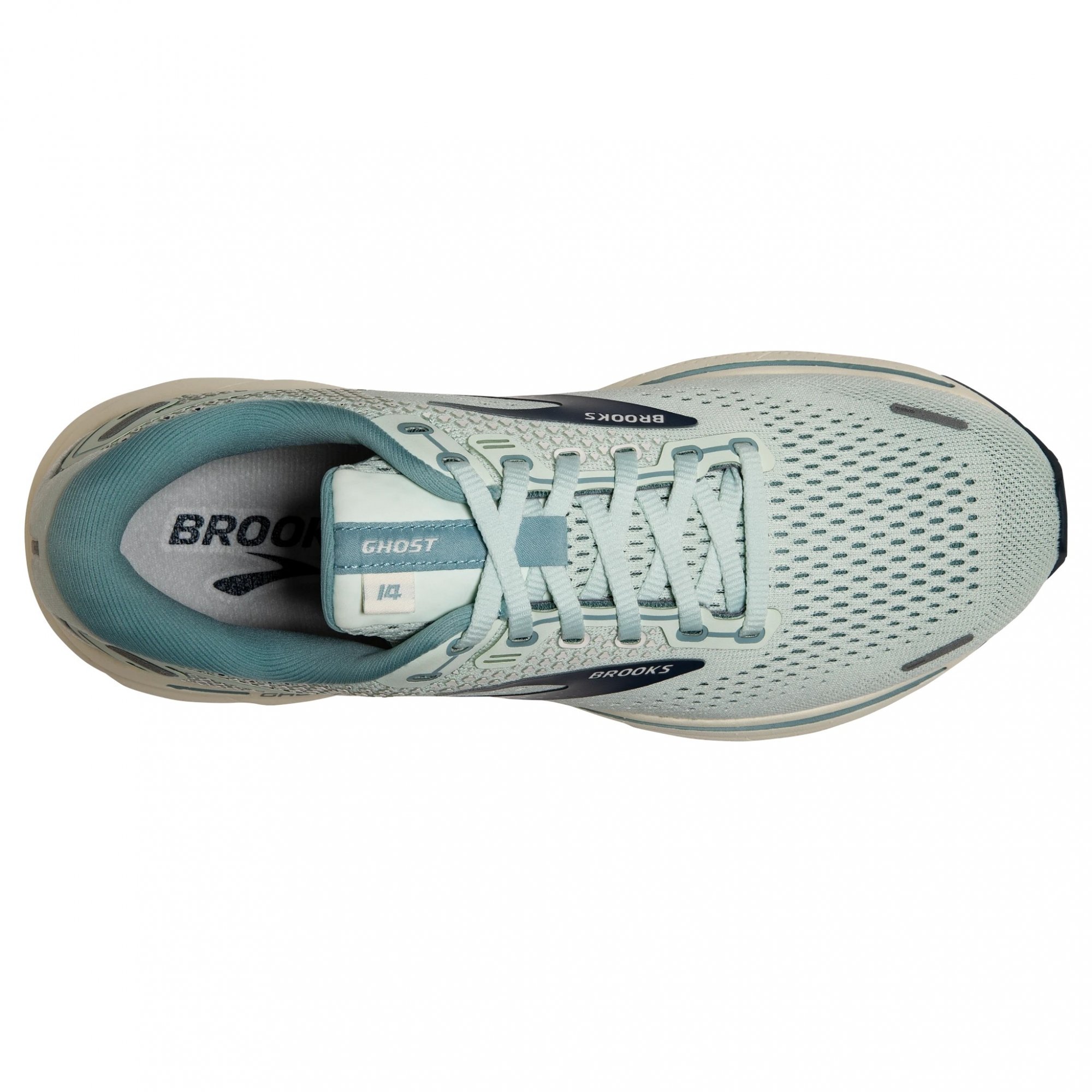 XXX BROOKS Ghost 14 W Aqua Glass/Whisper White/Navy