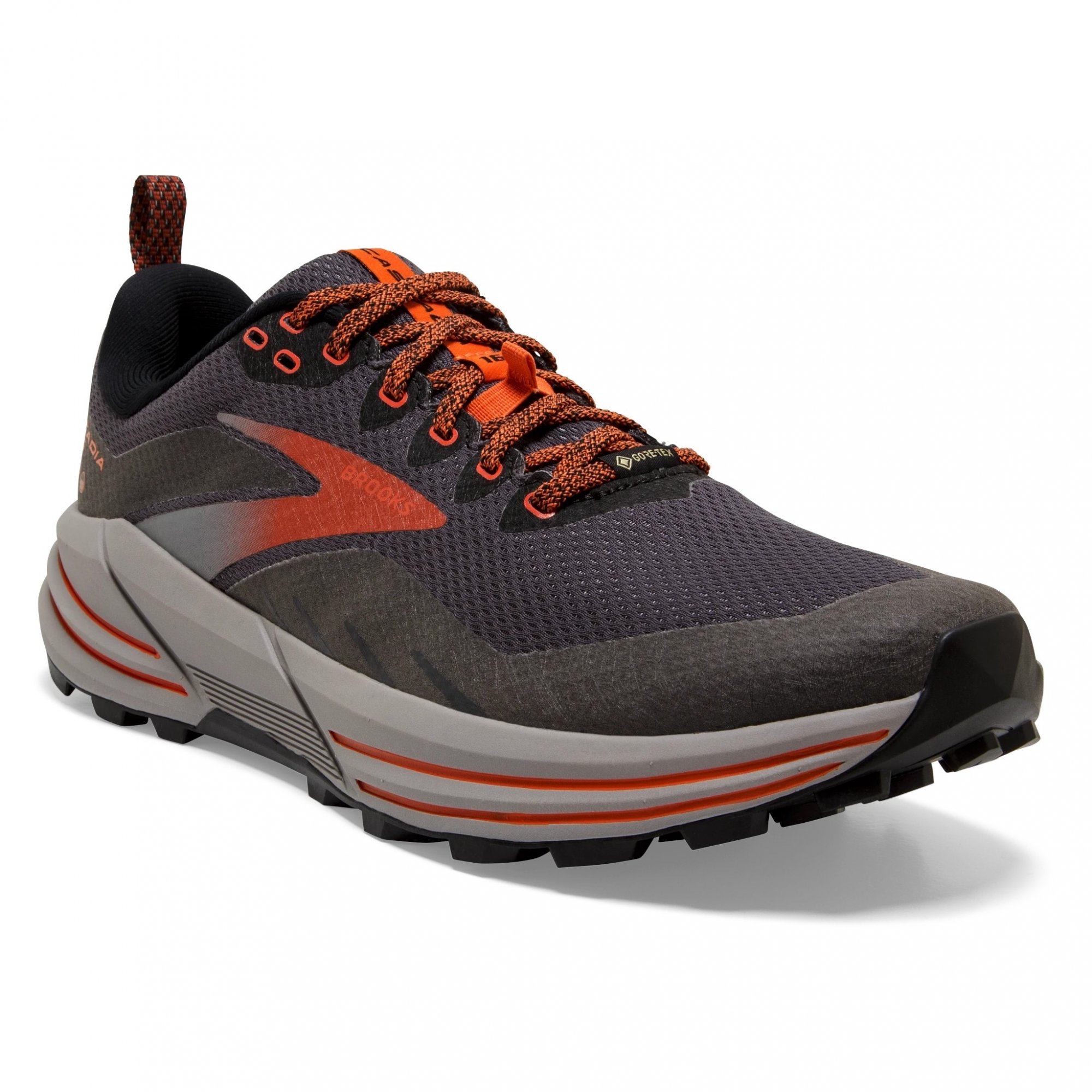 BROOKS Cascadia 16 GTX Black/Ebony/Cinnabar