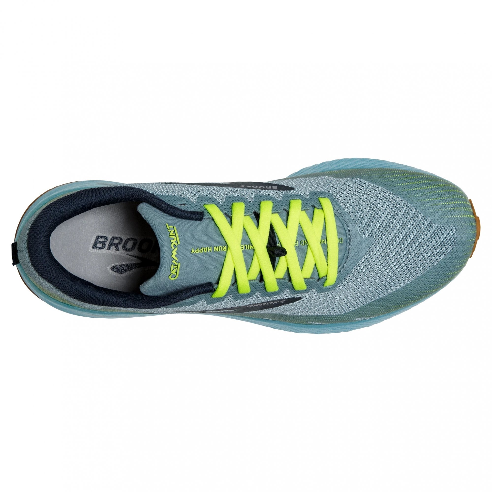 BROOKS Catamount Blue/Lime/Biscuit