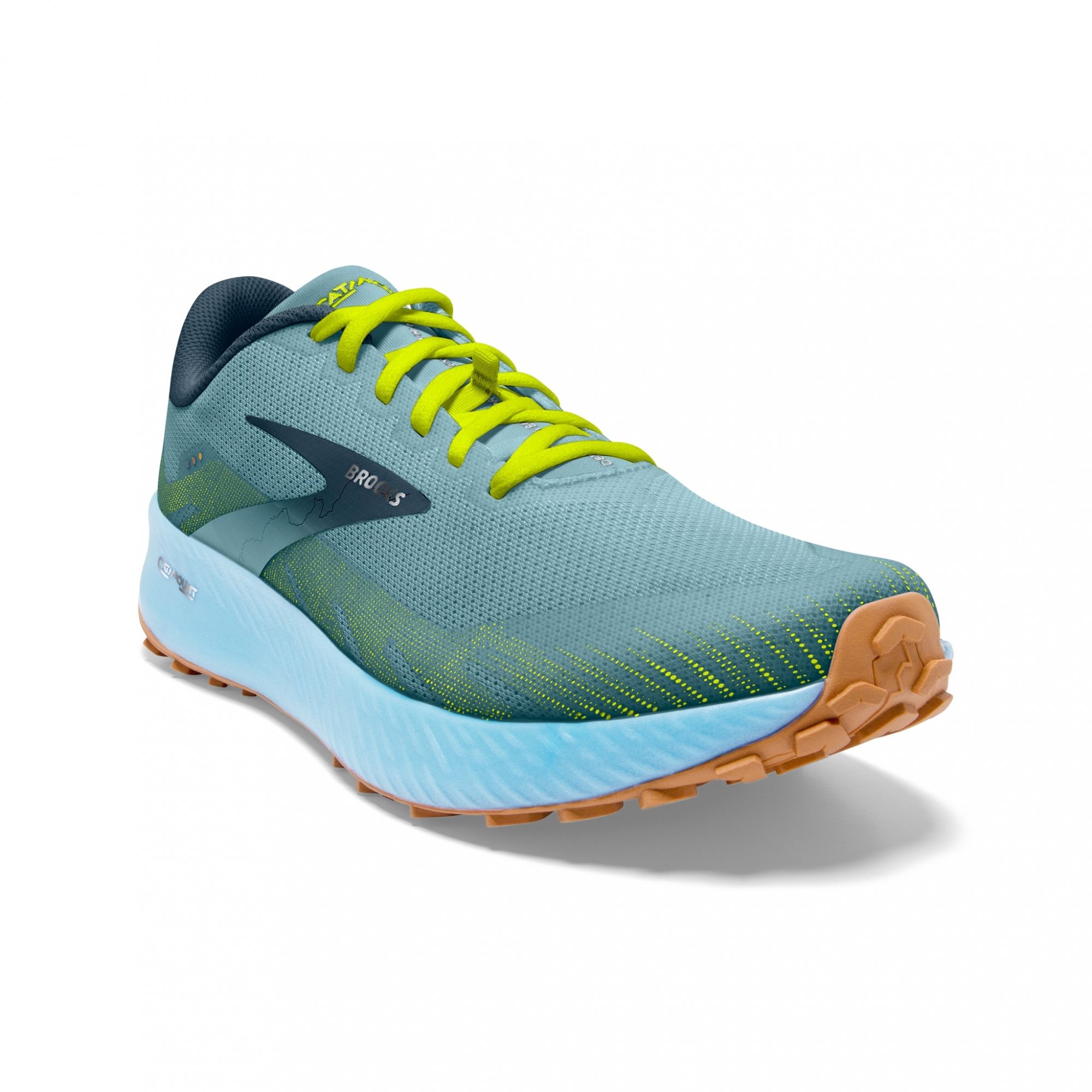 BROOKS Catamount Blue/Lime/Biscuit