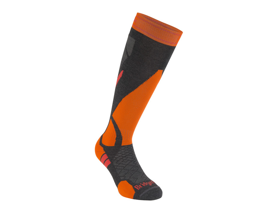 BRIDGEDALE SKI LIGHTWEIGHT M Graphite/Orange