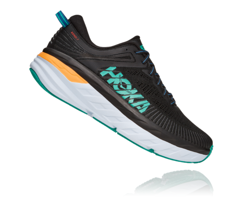 XXX HOKA BONDI 7 BLACK / ATLANTIS