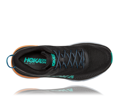 XXX HOKA BONDI 7 BLACK / ATLANTIS