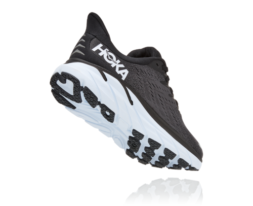 XXX HOKA CLIFTON 8 BLACK / WHITE