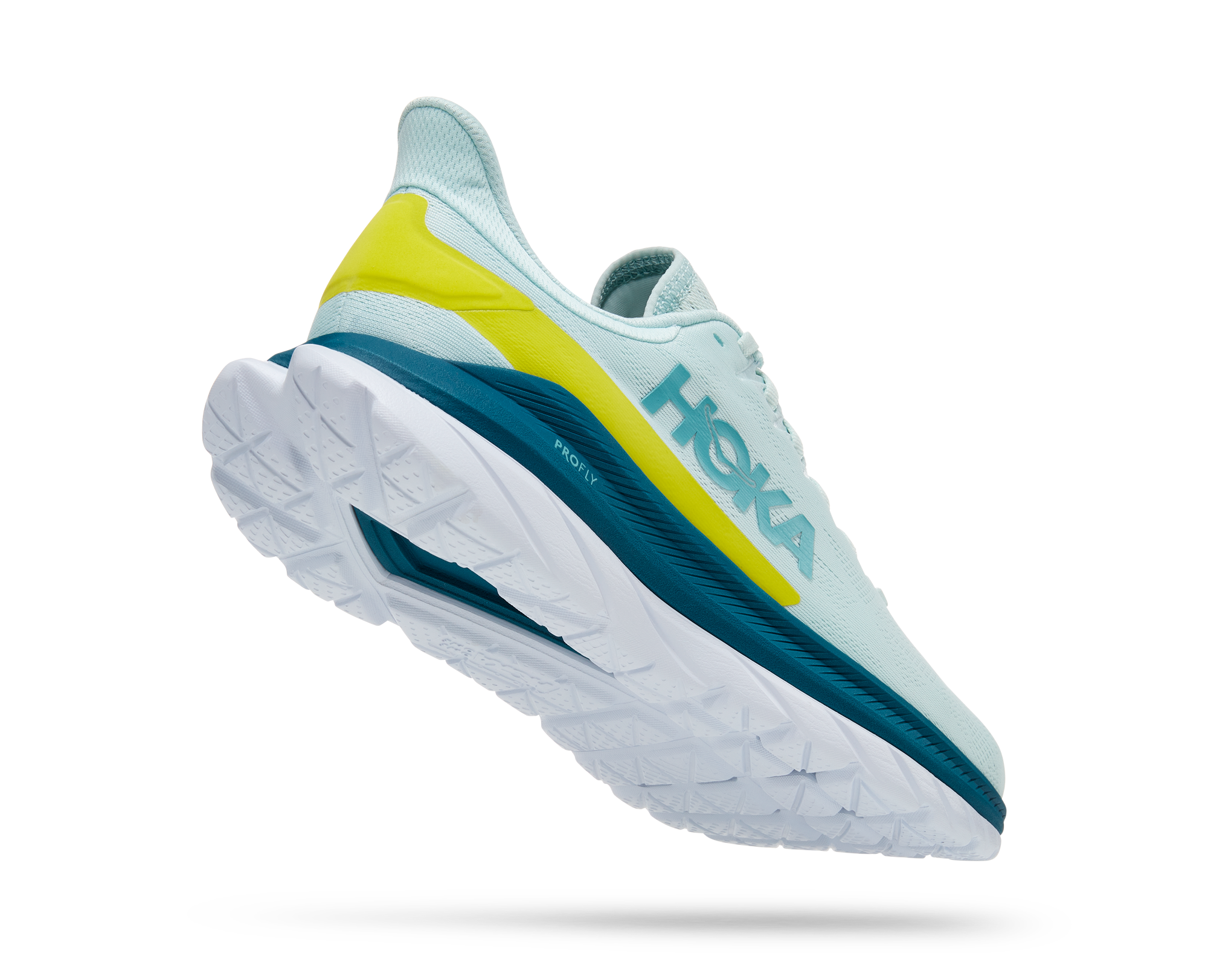 HOKA MACH 4 BLUE GLASS / EVENING PRIMROSE