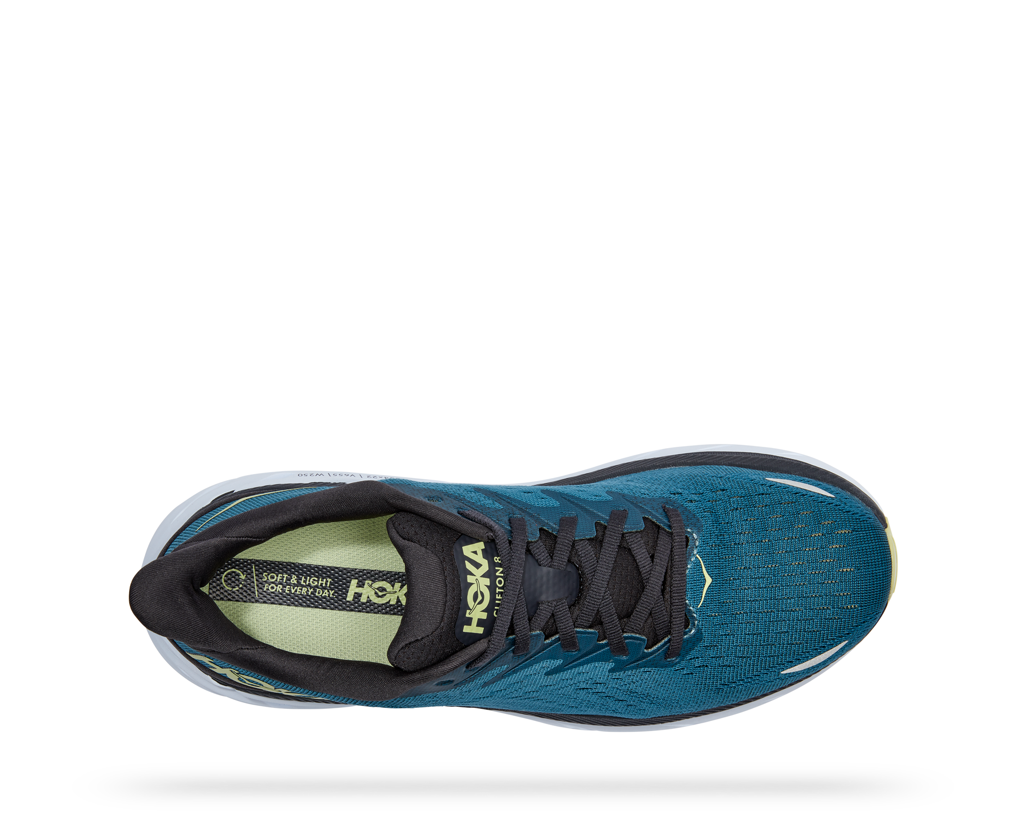 HOKA CLIFTON 8 BLUE CORAL / BUTTERFLY