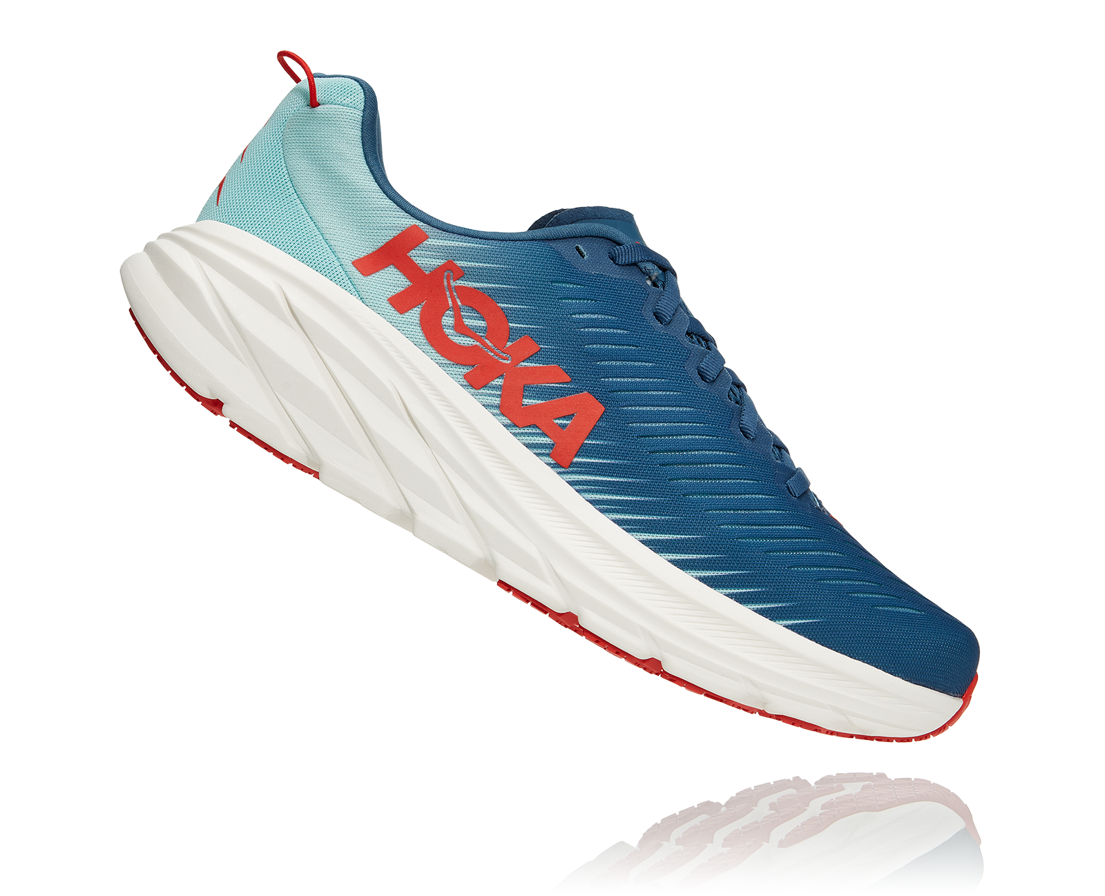 HOKA RINCON 3 WIDE REAL TEAL / EGGSHELL BLUE