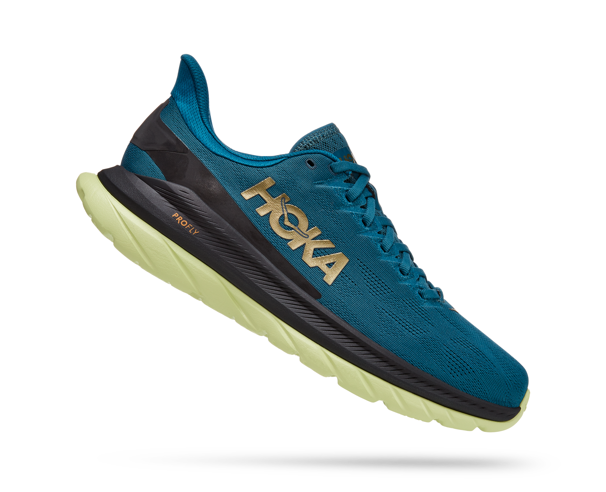 HOKA MACH 4 BLUE CORAL / BLACK