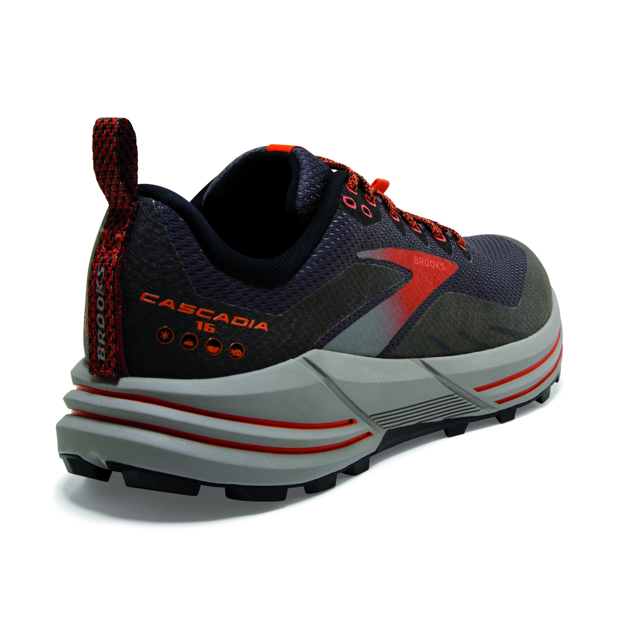 BROOKS Cascadia 16 GTX W Black/Blackened Pearl/Coral