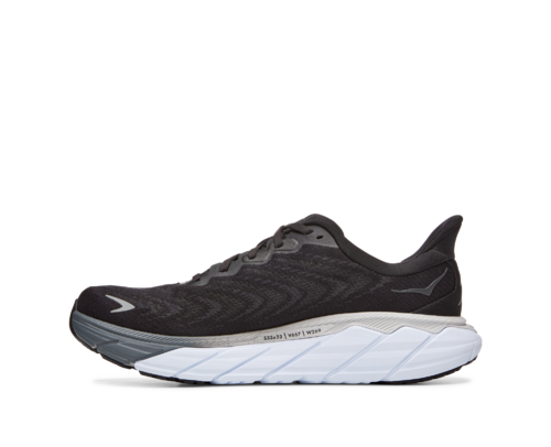 HOKA ARAHI 6 BLACK / WHITE