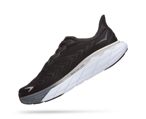 HOKA ARAHI 6 BLACK / WHITE