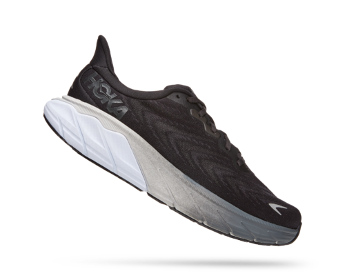 HOKA ARAHI 6 BLACK / WHITE