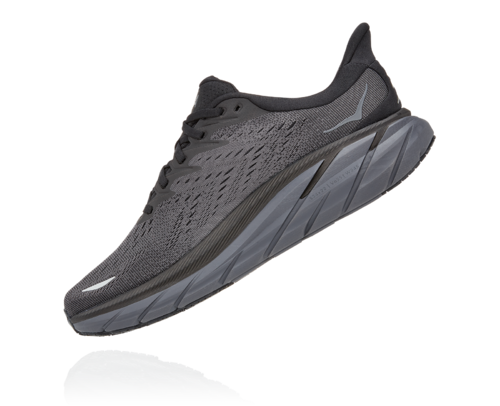 HOKA CLIFTON 8 BLACK / BLACK