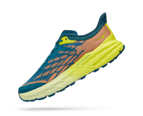 HOKA SPEEDGOAT 5 WIDE BLUE CORAL / EVENING PRIMROSE