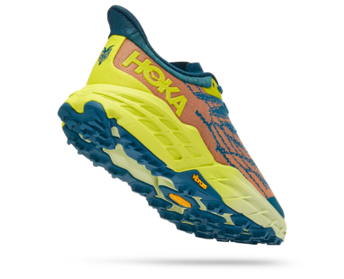 HOKA SPEEDGOAT 5 WIDE BLUE CORAL / EVENING PRIMROSE