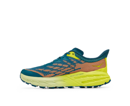 HOKA SPEEDGOAT 5 WIDE BLUE CORAL / EVENING PRIMROSE