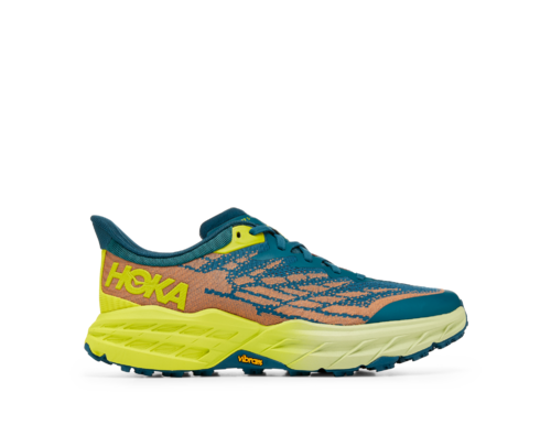 HOKA SPEEDGOAT 5 WIDE BLUE CORAL / EVENING PRIMROSE