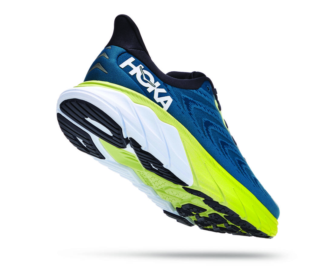 HOKA ARAHI 6 BLUE GRAPHITE / BLUE CORAL