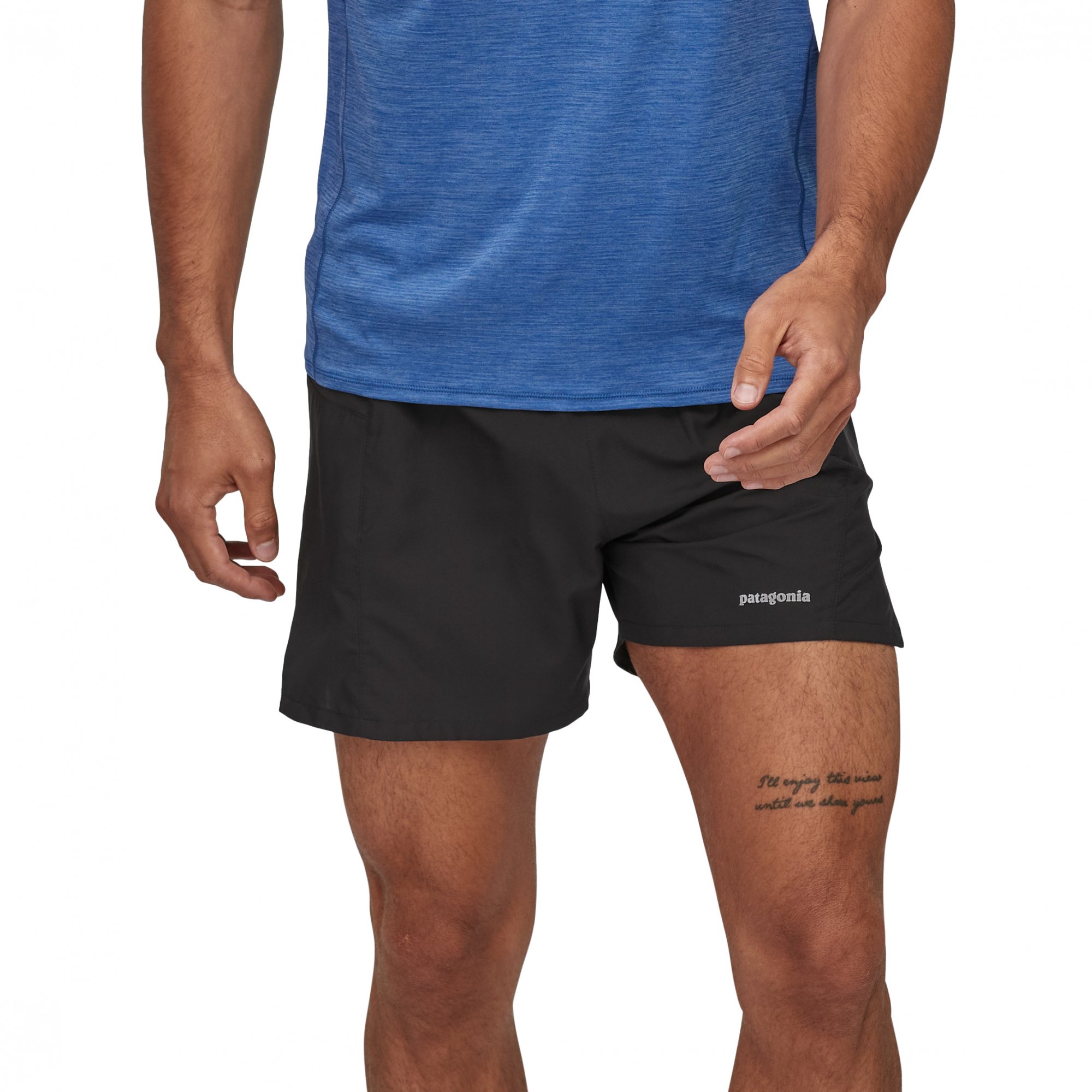 PATAGONIA Men's Strider Pro Running Shorts - 5" Black