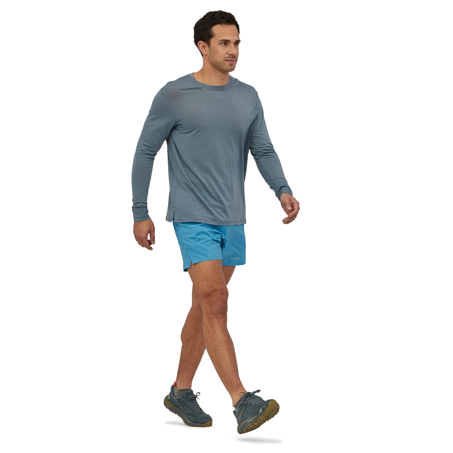 PATAGONIA Men's Strider Pro Running Shorts - 5" Anacapa Blue