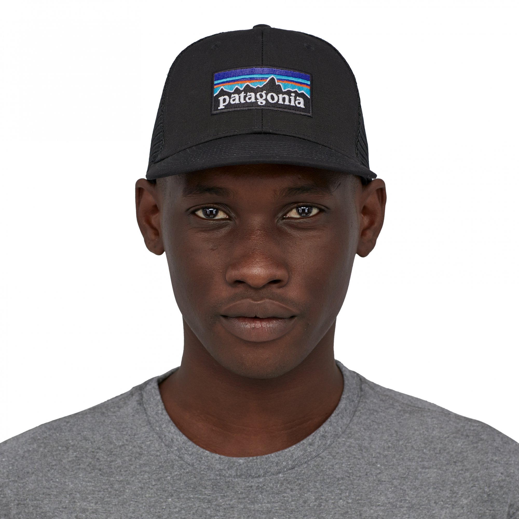 PATAGONIA Logo Trucker Hat Black