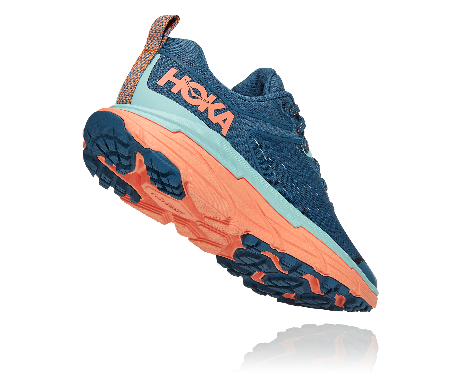 HOKA CHALLENGER ATR 6 W REAL TEAL / CANTALOUPE