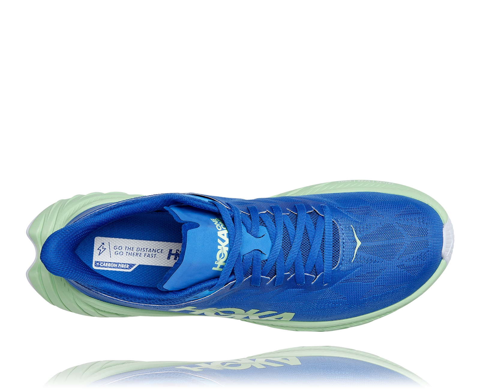 HOKA CARBON X 2 DAZZLING BLUE / GREEN ASH